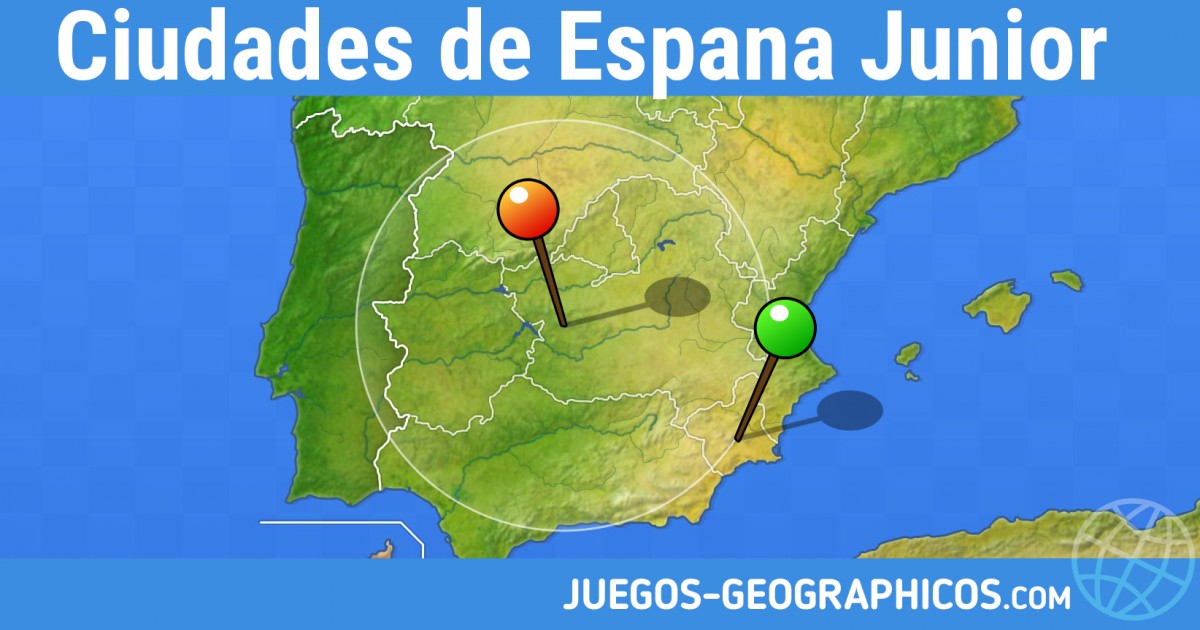 Juegos Geograficos Juegos De Geografia Ciudades De Espana Junior