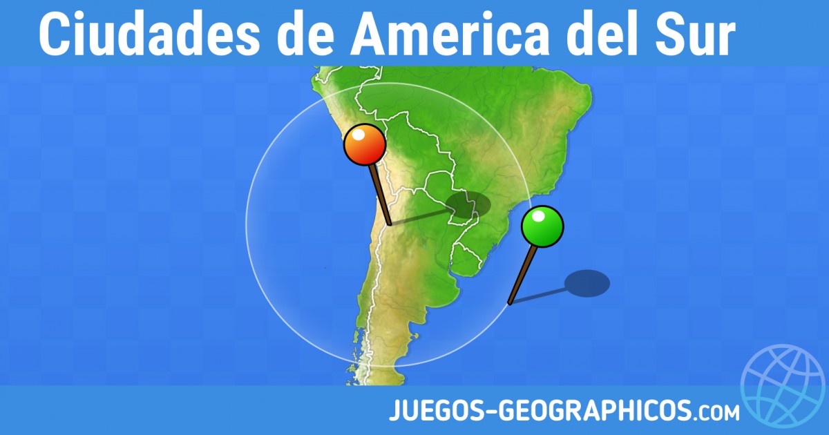 Juegos Geograficos Juegos De Geografia Ciudades De America Del Sur 7383